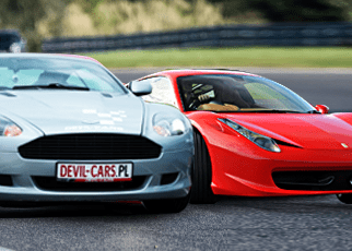 Aston Martin DB9 vs. Ferrari Italia (458) Aston Martin DB9 vs. Ferrari Italia (458)